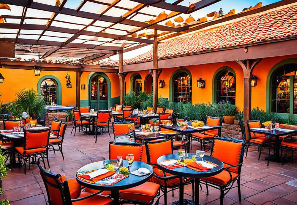 Los Olivos Mexican Patio traditional dining experience